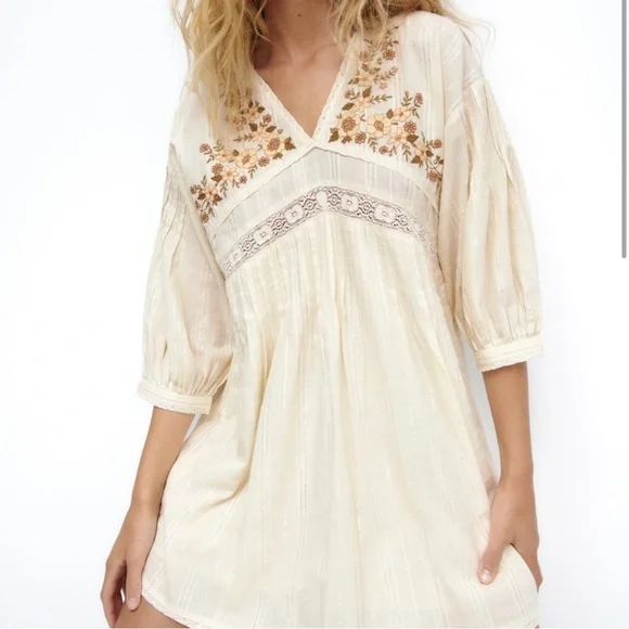 sachin and babi light blue dress Antik Batik Oxo cotton midi dress – Luisa World main image 1